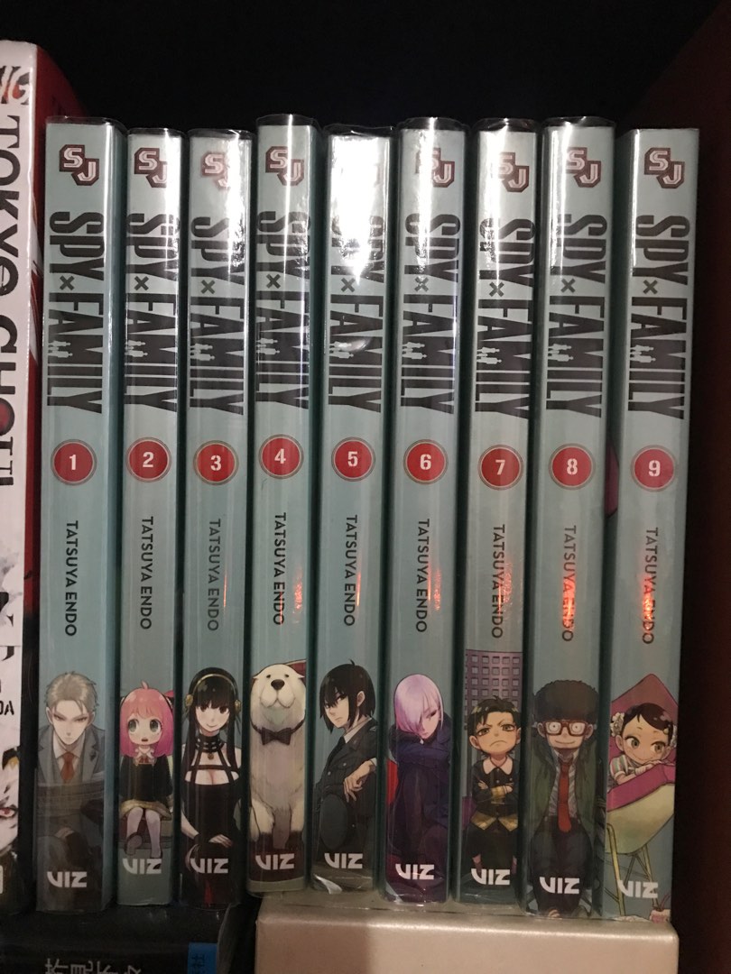 Spy X Family vol. 1-9, Hobbies & Toys, Books & Magazines, Comics