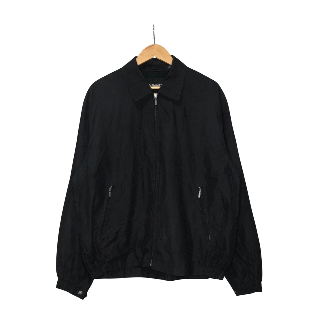 St. John s Bay black harrington windbreaker jacket Men s Fashion Coats Jackets and Outerwear on Carousell