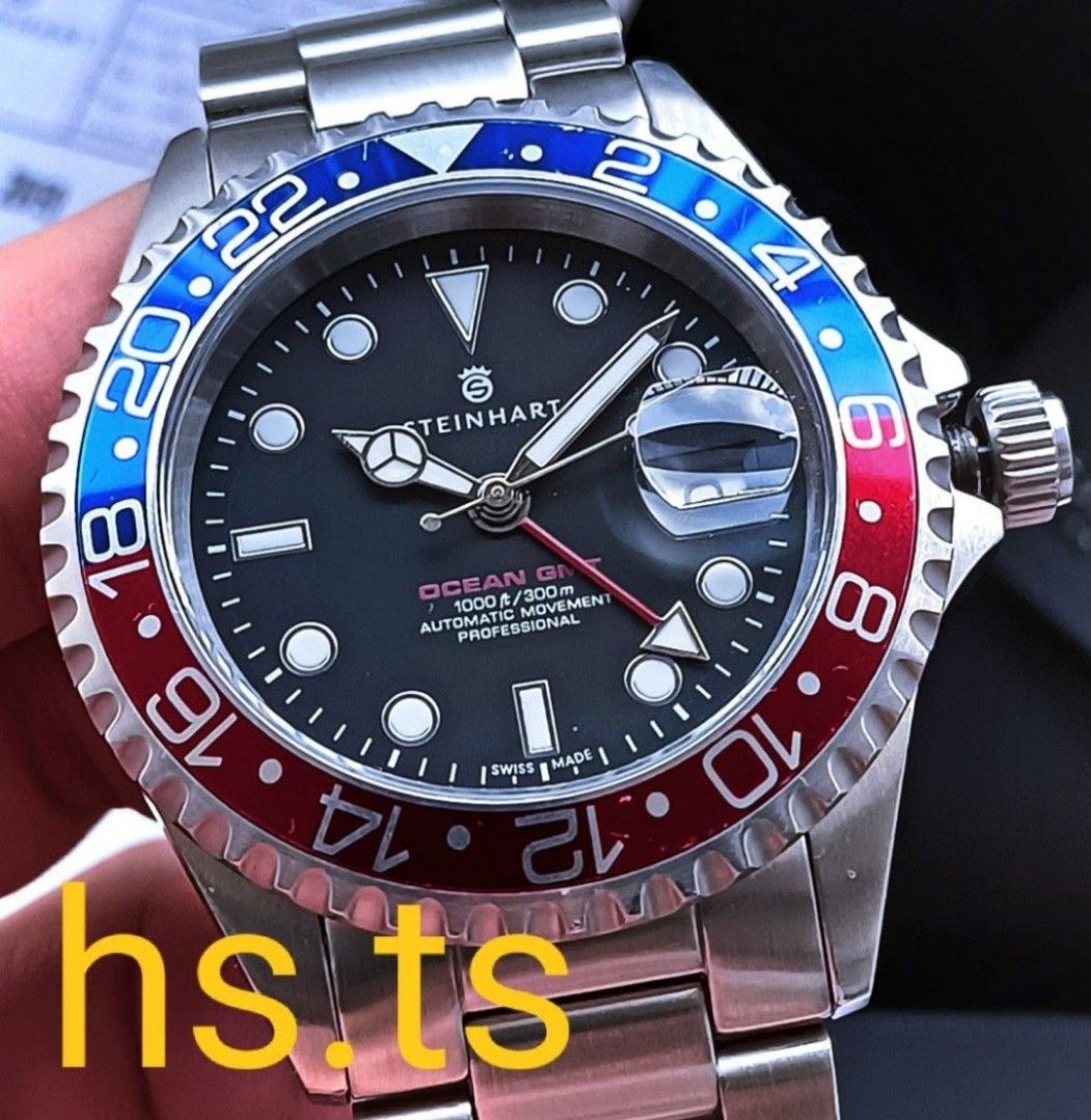 お気にいる】 TECHNOS PEPSI BEZEL DIVER'S WATCH TSM412 腕時計