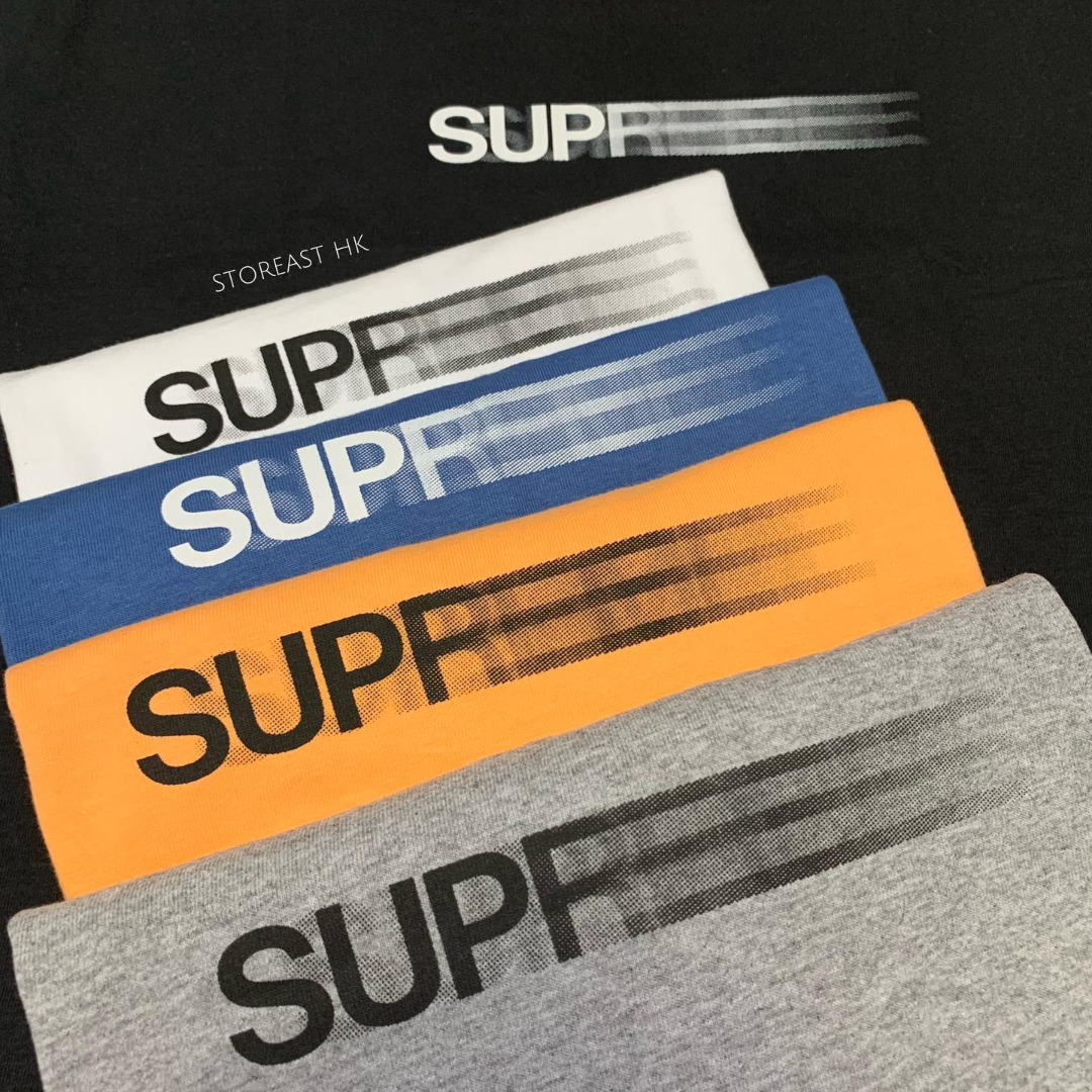 Supreme Motion Logo Tee T shirt Made In USA, 名牌, 服裝- Carousell