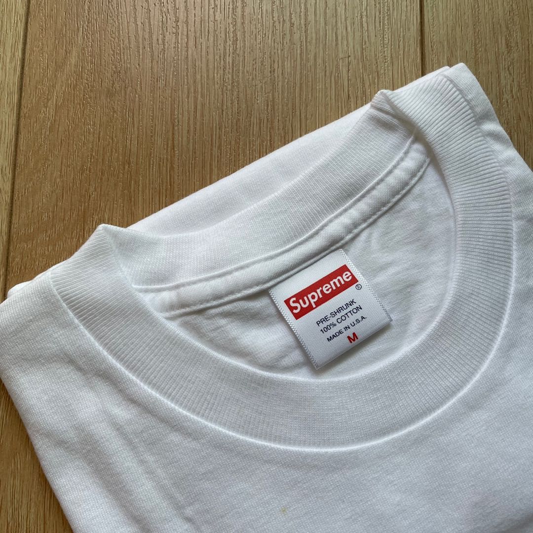 Supreme blank t shirt discount