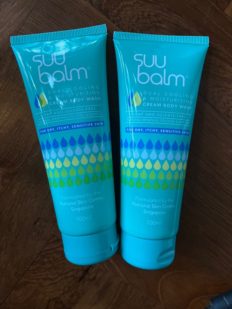 Suu balm cooling & moisturising cream body wash, Beauty & Personal Care