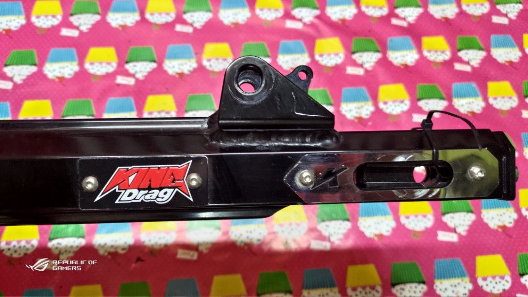 Swing Arm KING DRAG WAVE 125 + 2 inchi, Motorbikes on Carousell
