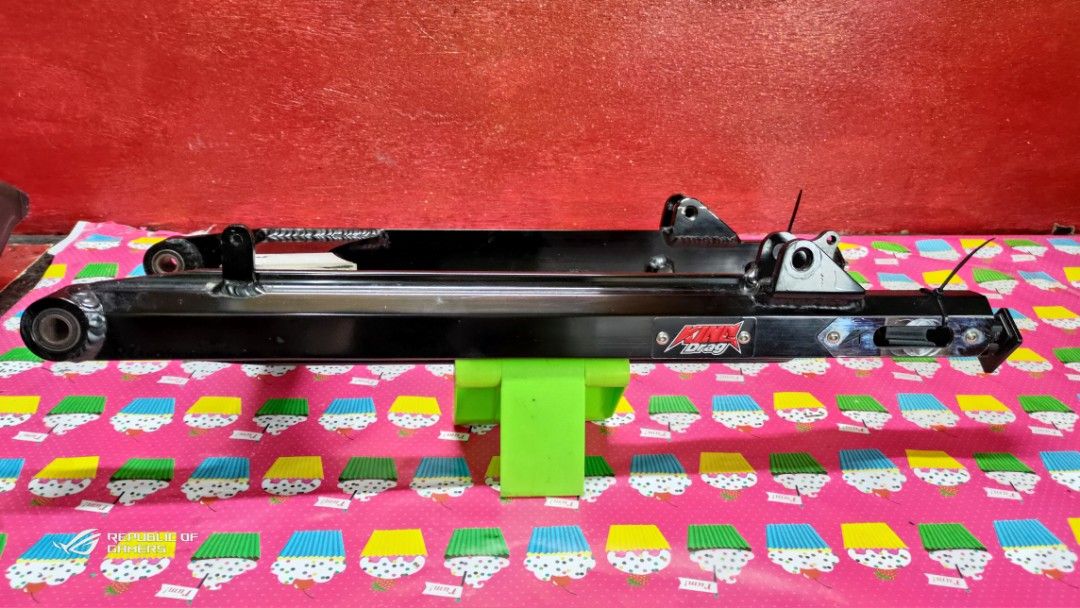 Swing Arm KING DRAG WAVE 125 + 2 inchi, Motorbikes on Carousell
