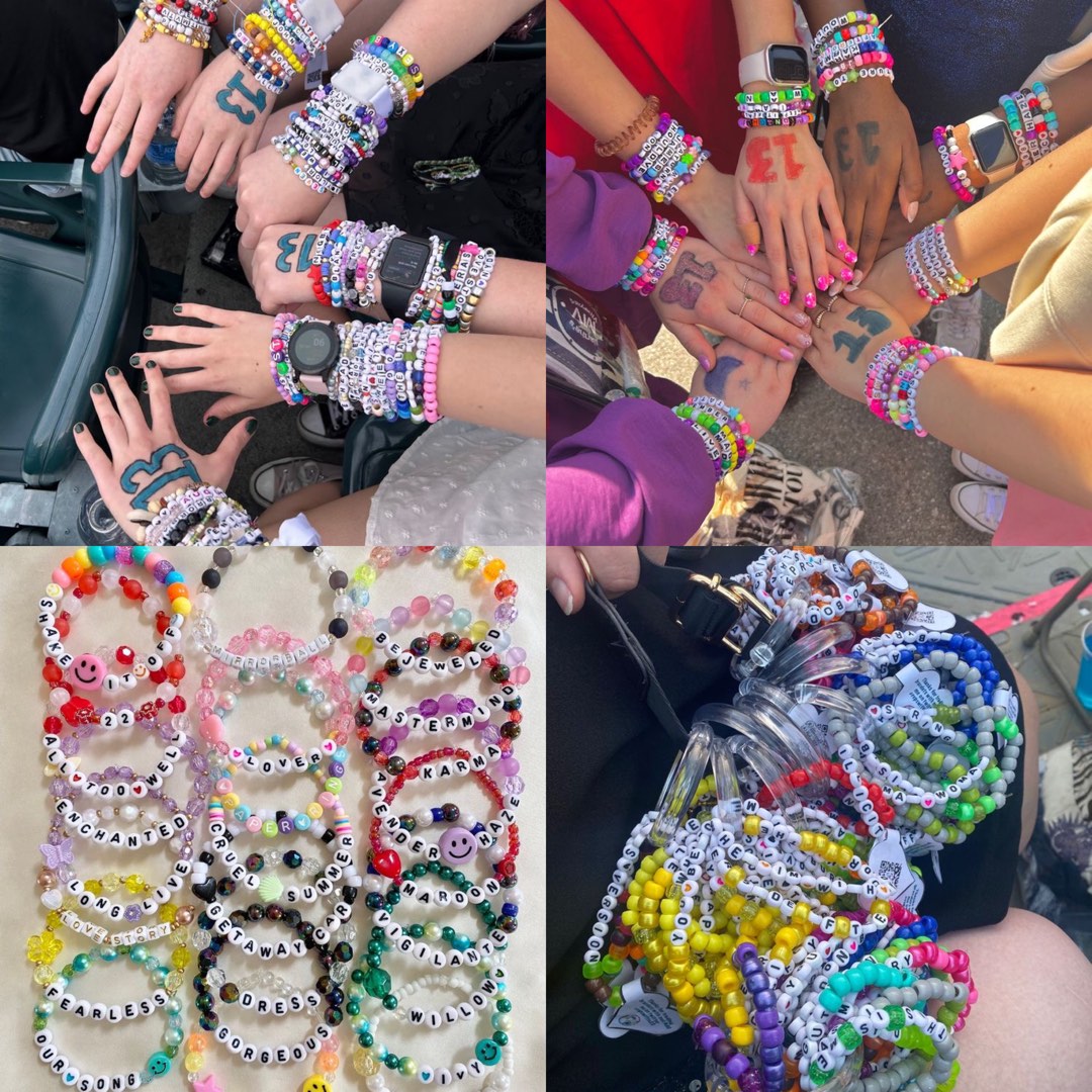 TAYLOR SWIFT ERAS FRIENDSHIP BRACELET BEAD BRACELET CUSTOM MADE