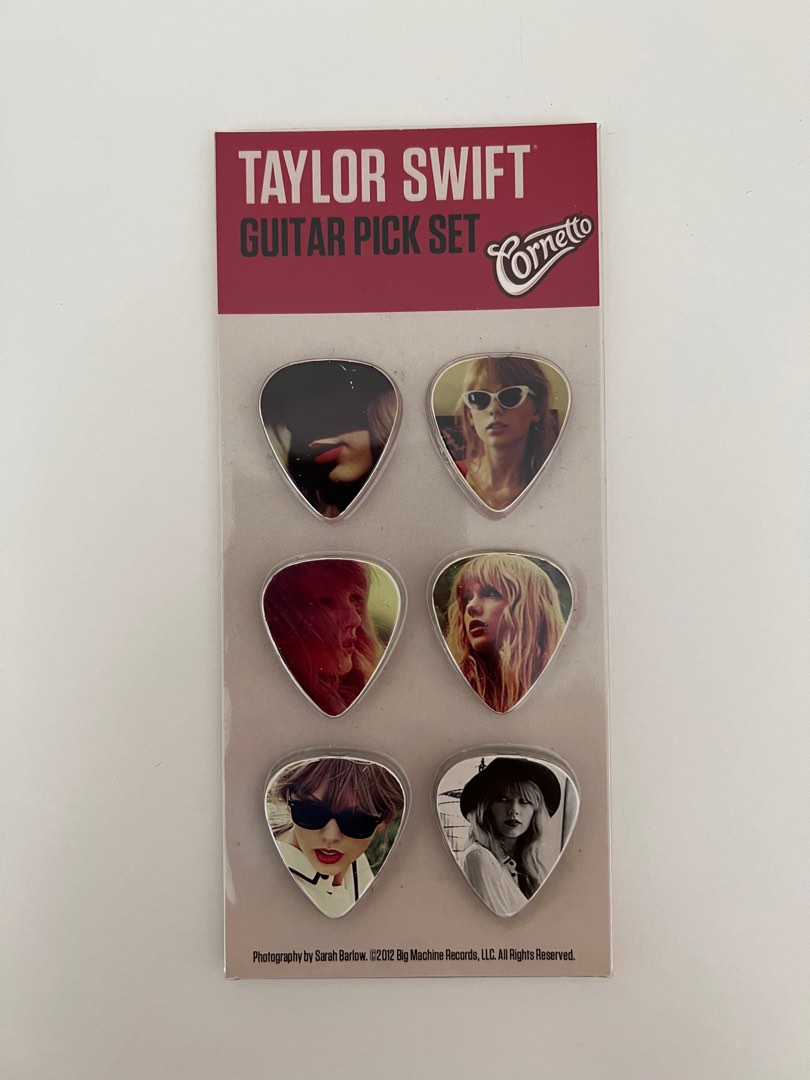 Taylor swift red guitar picks cheap