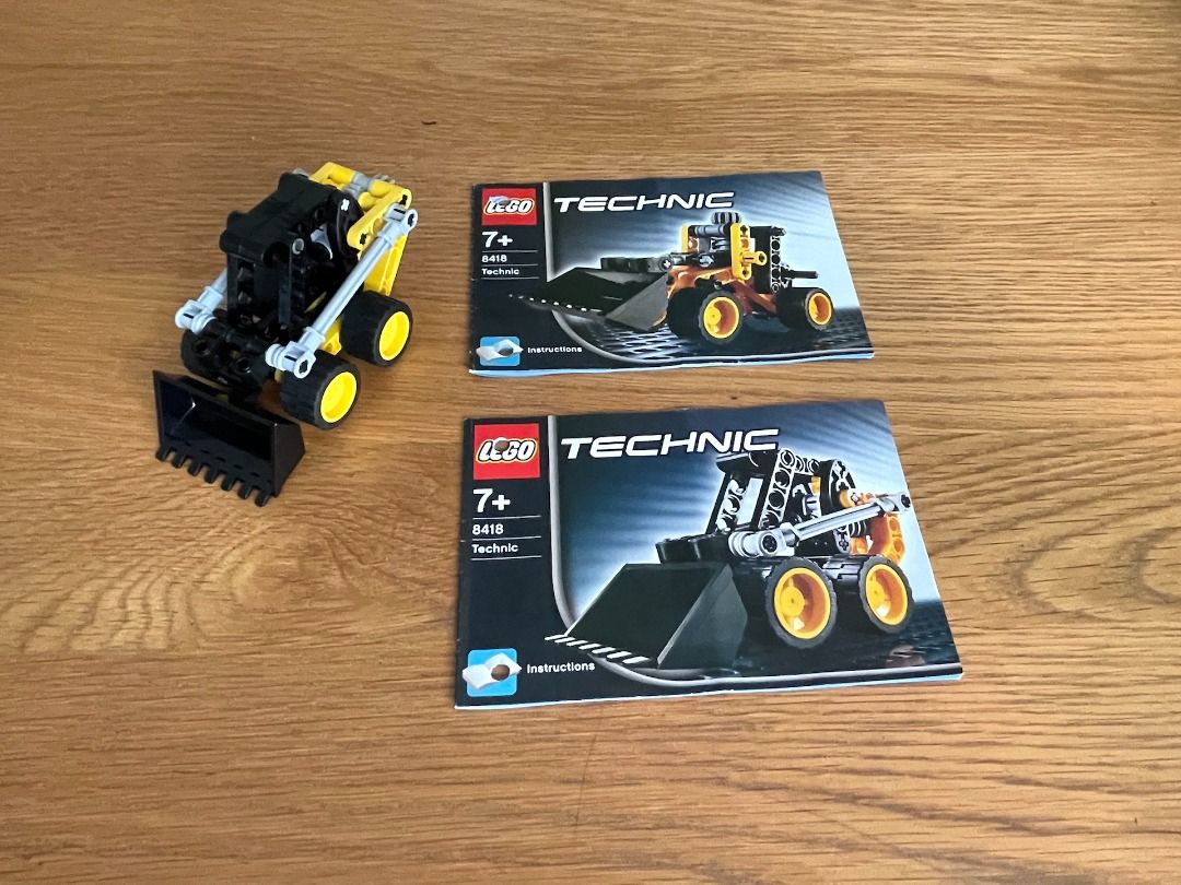 Technic LEGO set 8418 Mini Loader Hobbies Toys Toys Games