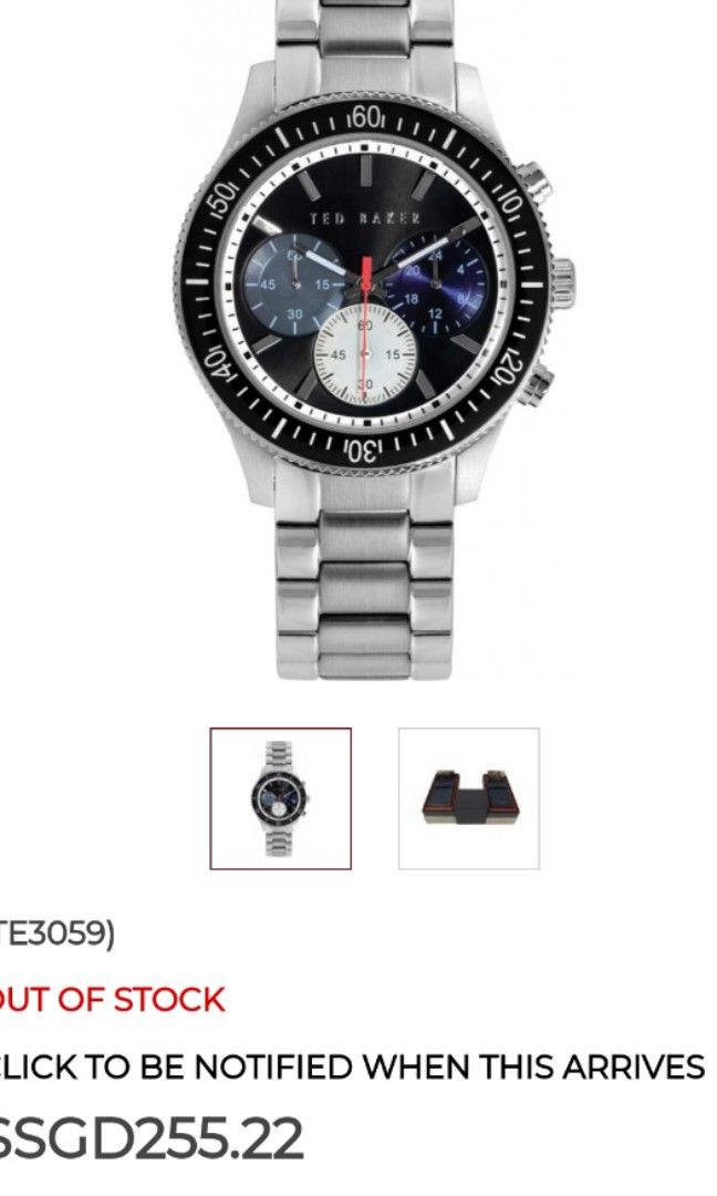 Ted Baker Watch Men s Fashion Watches Accessories Watches on