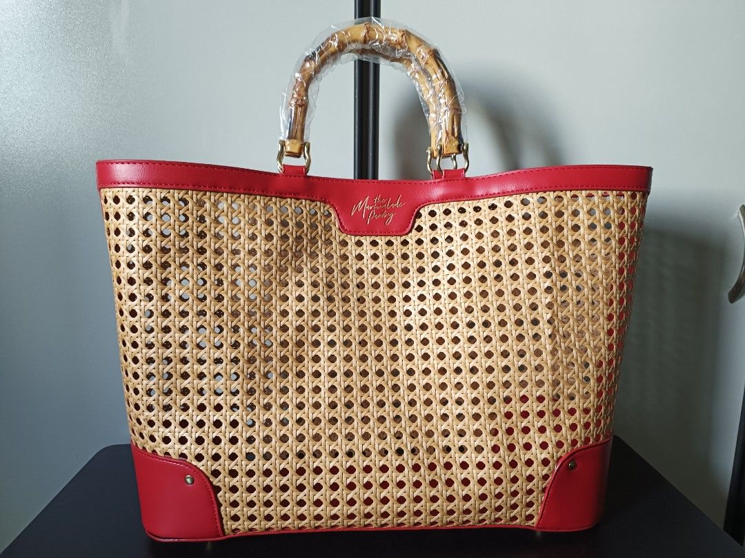 Raffia Tote Bag - Marmalade