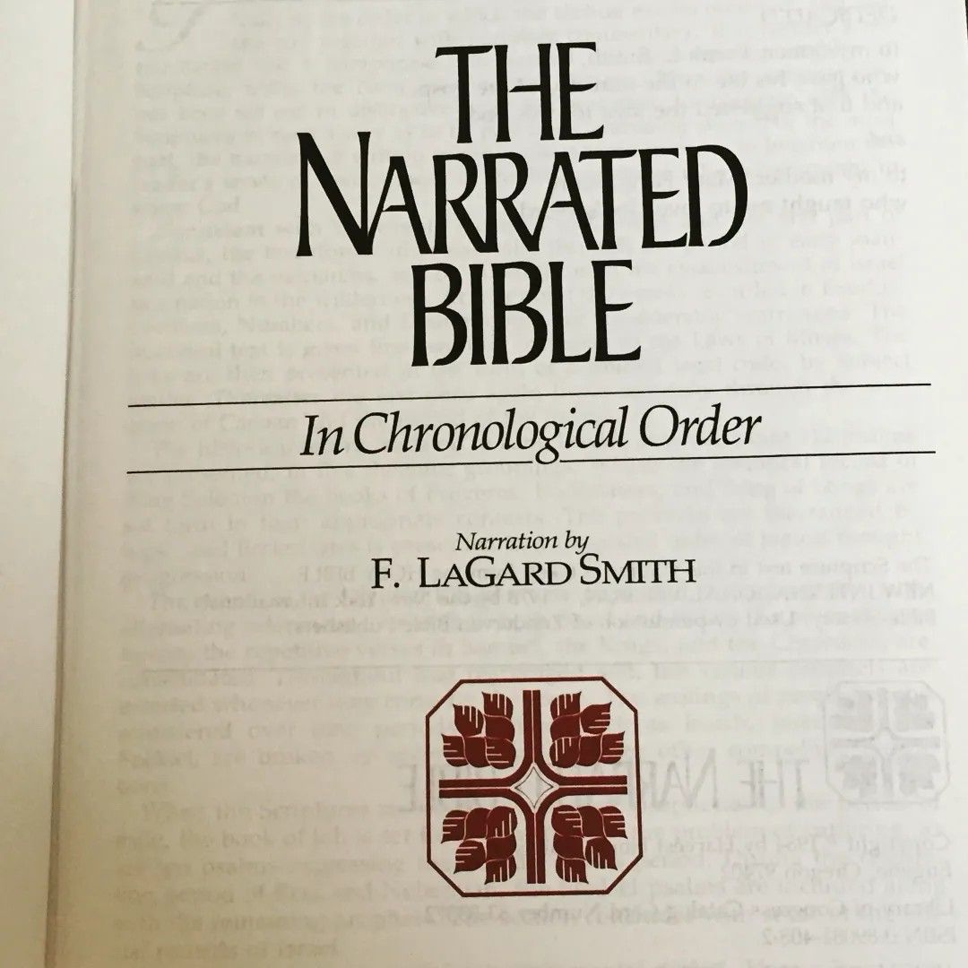 The Narrated Bible In Chronological Order on Carousell