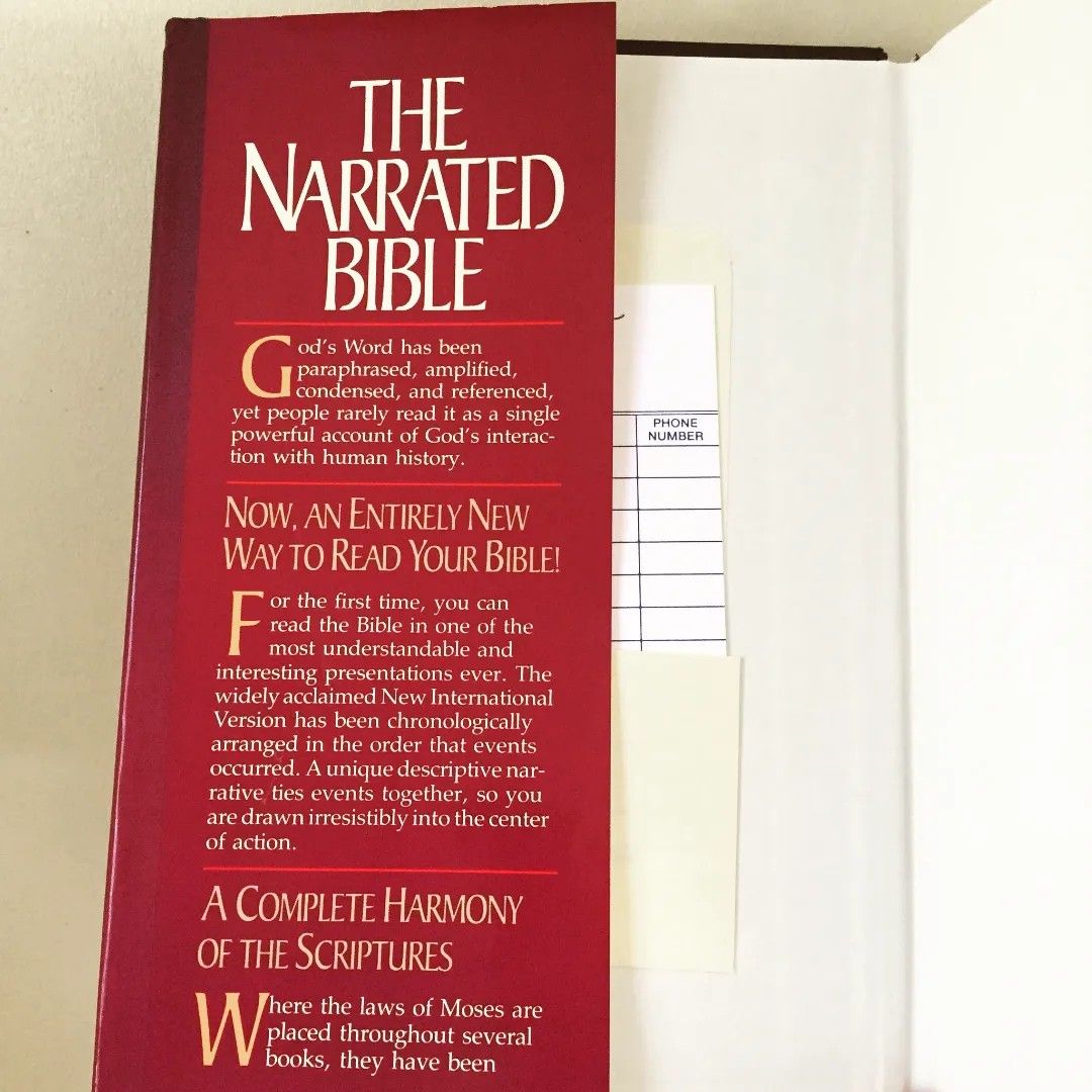 The Narrated Bible In Chronological Order on Carousell