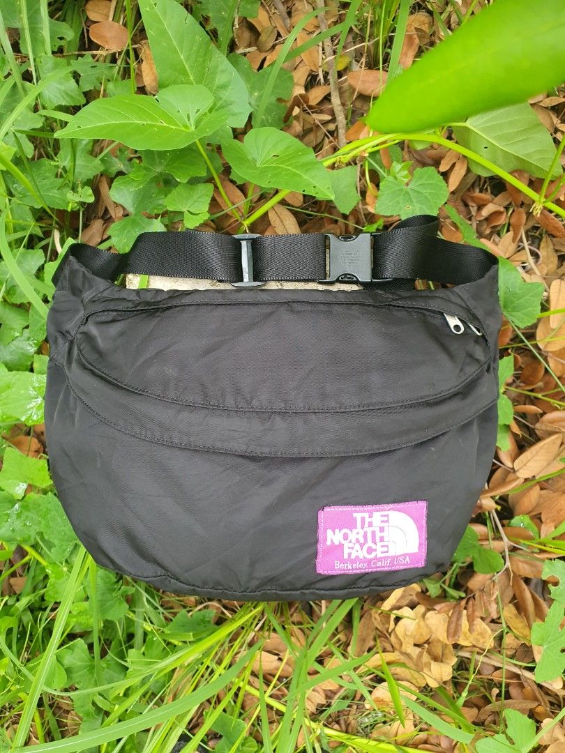The north face cheap purple label waist bag