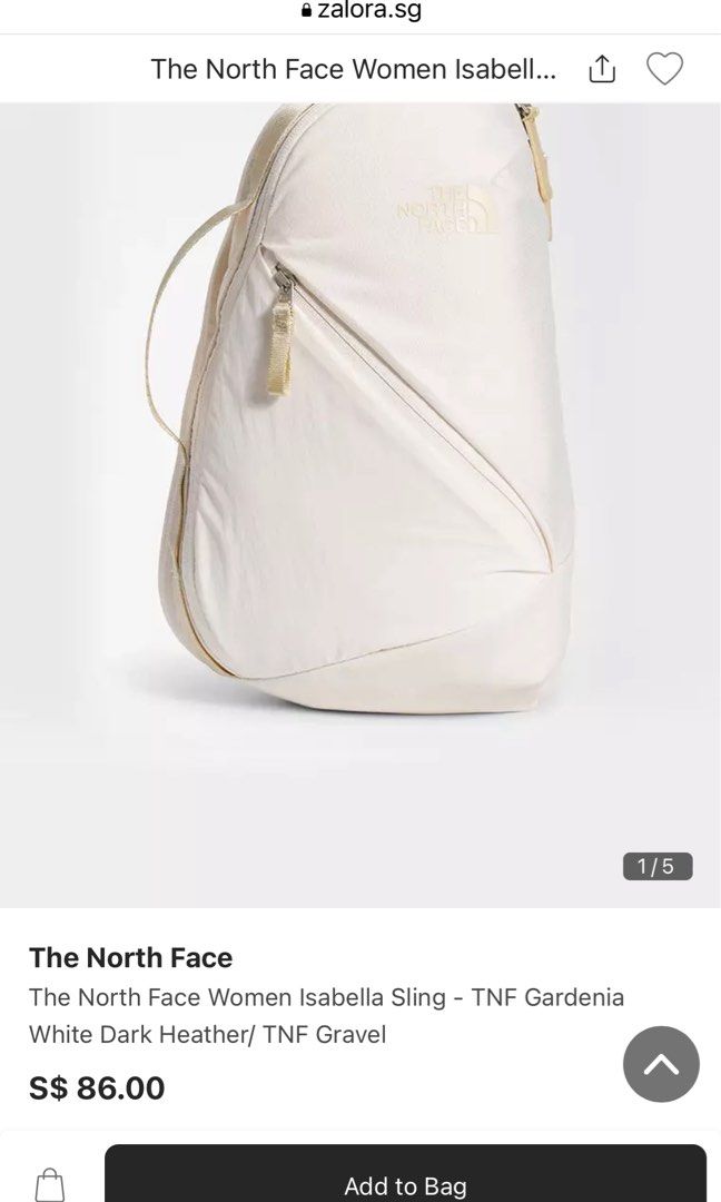 Zalora north face on sale backpack