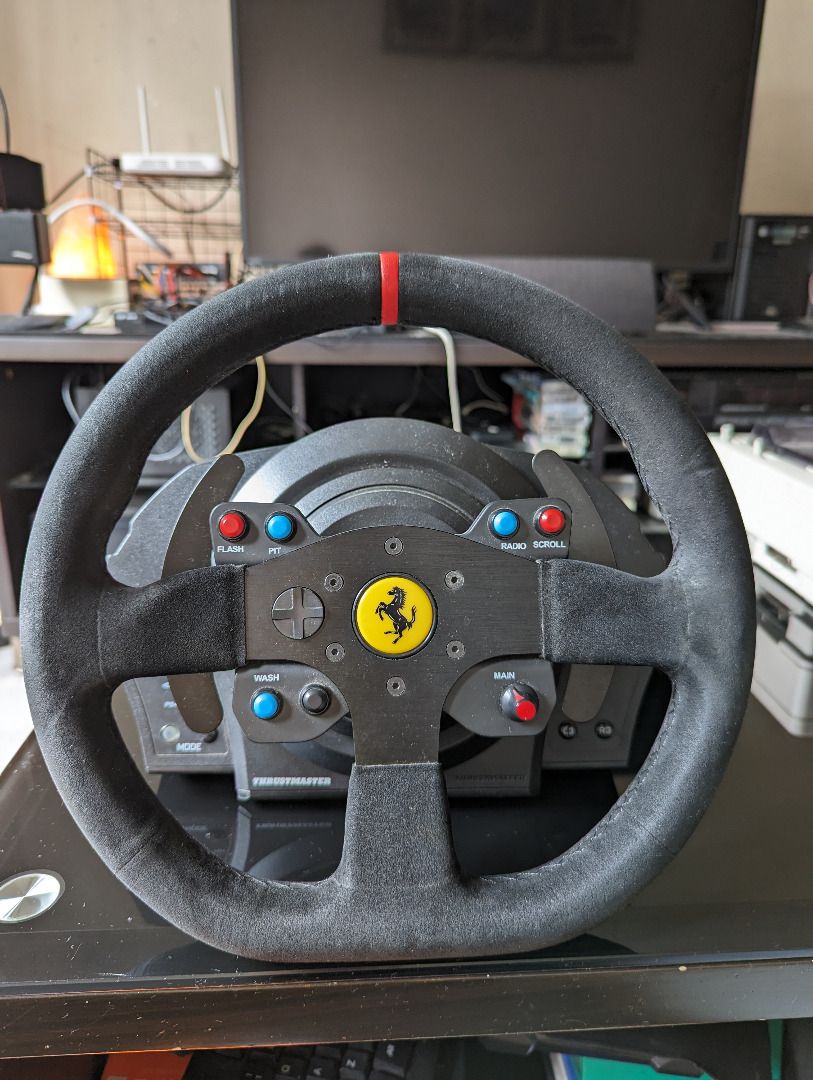 Thrustmaster T300 Ferrari Edition Racing Simulator Steering Wheel PC