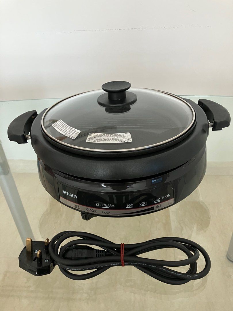 Tiger Electric Skillet CQEA11S, TV & Home Appliances, Kitchen