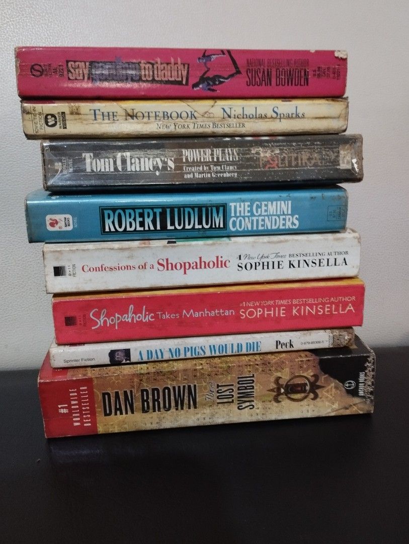 Tom Clancy and more (Category: Storybooks) located in Quezon City. Submitted by cold_chain (Listing ID 1241766540, Image 1). Description: take all for 500.