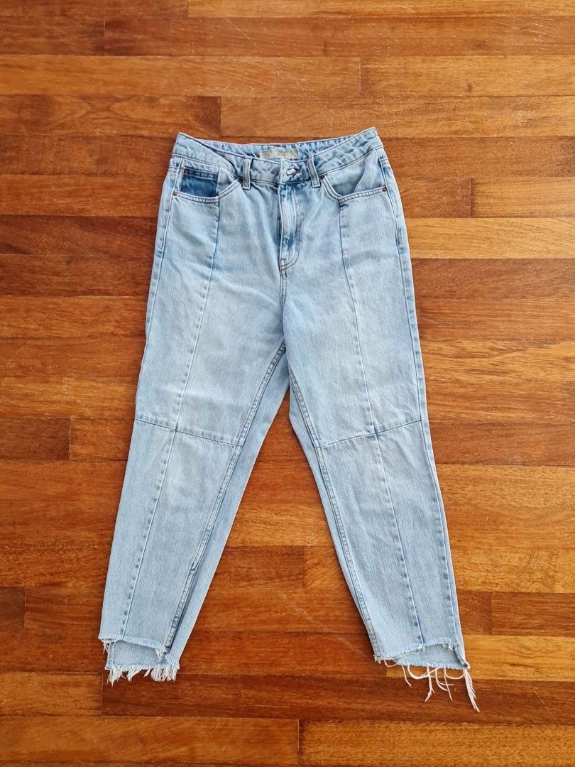 Topshop Moto Mom Jeans Women s Fashion Bottoms Jeans Leggings