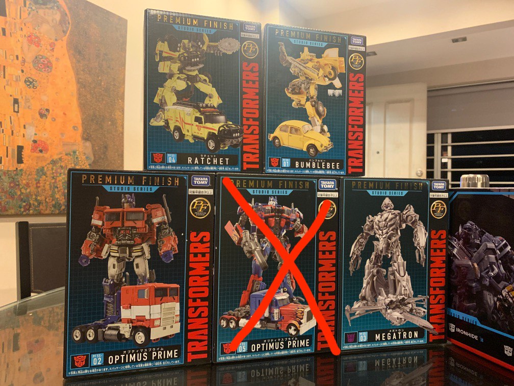 Transformers Studio Series Premium Finish Set, Hobbies & Toys, Toys ...