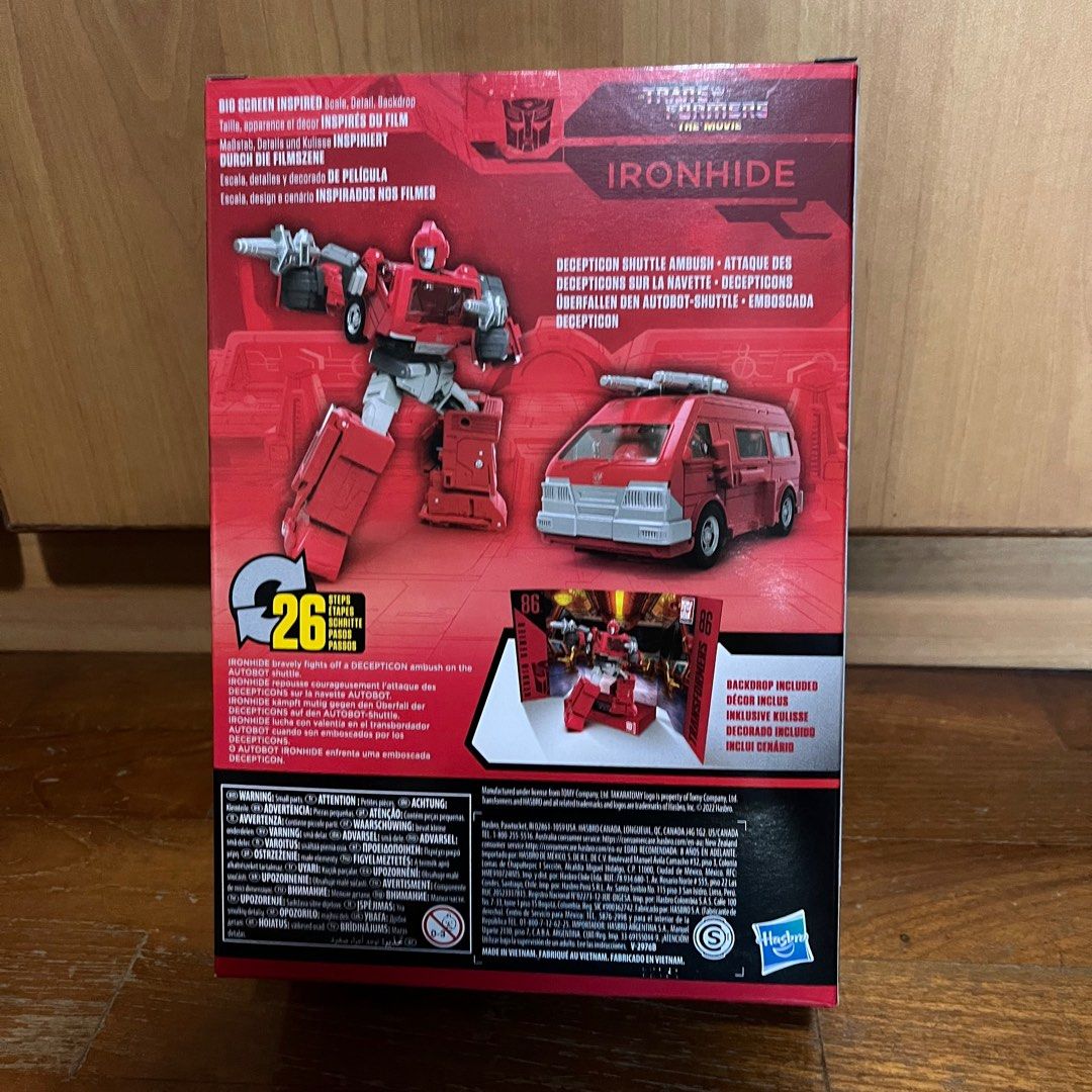 Transformers Studio Series SS86 Ironhide, Hobbies & Toys, Toys & Games