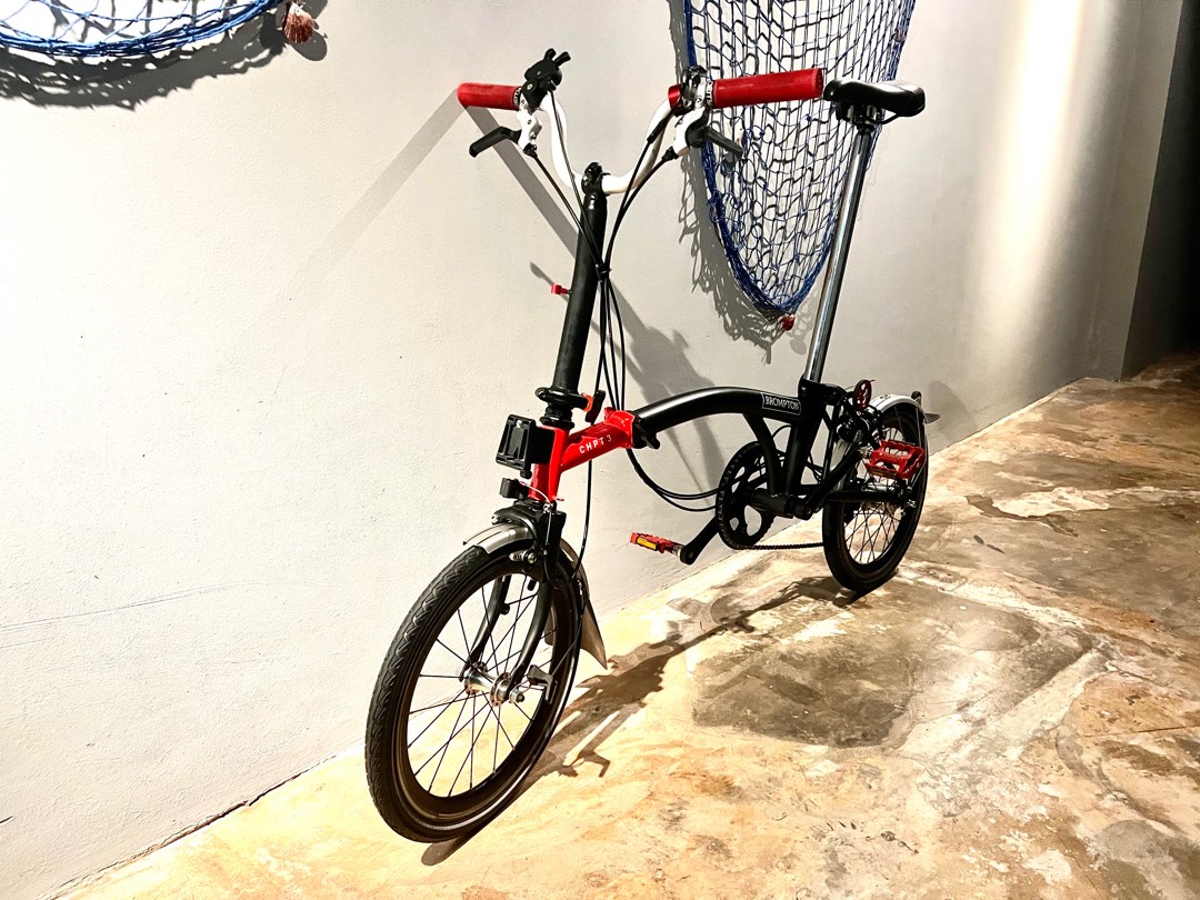 Trifold Brompton Chapter 3 Look alike Sports Equipment Bicycles