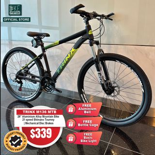 Trinx m136 mountain bike price on sale