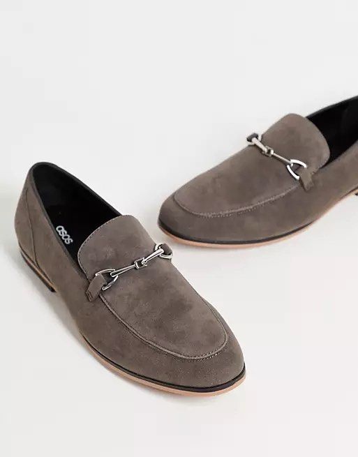 Mens grey sale loafers uk