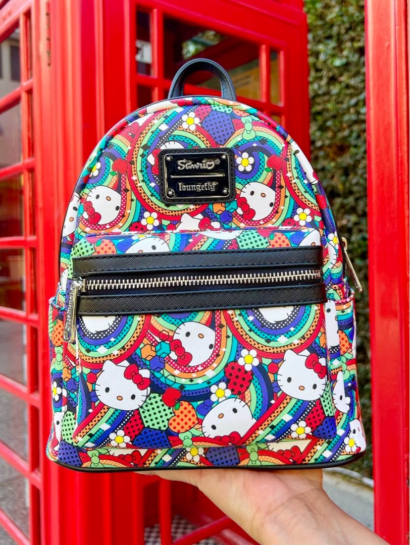 Loungefly Sanrio Hello Kitty Sweets All-Over-Print Mini Backpack