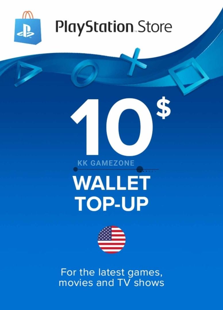 10 wallet top up ps4 outlet