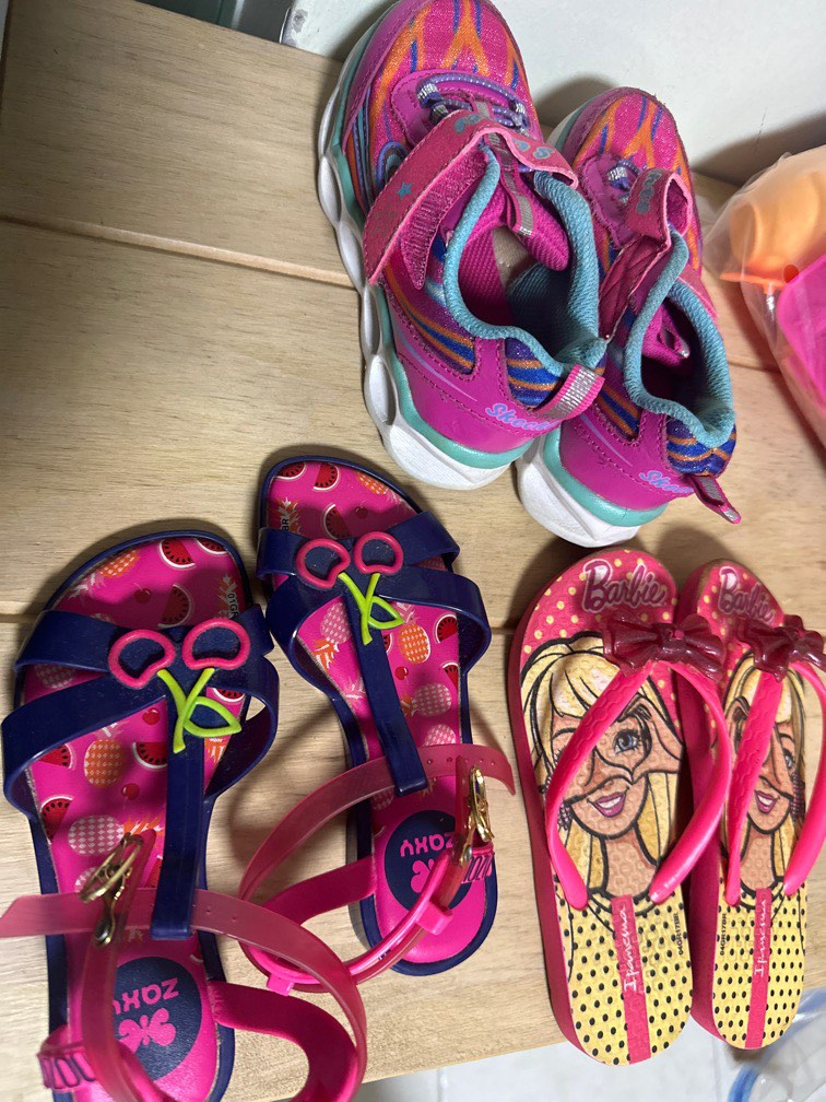 Used kids sandals rubber shoes and slippers Babies Kids Babies