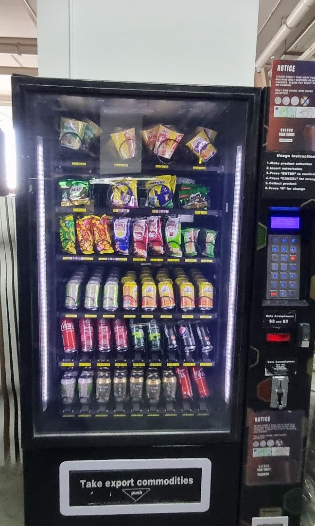 Used Vending Machine for Sale, Everything Else on Carousell
