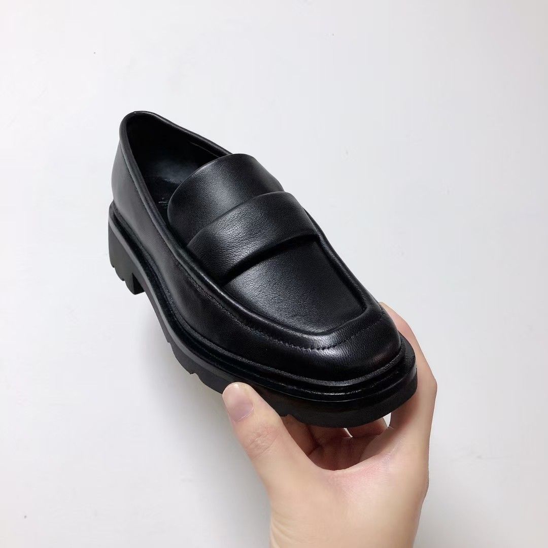 Vince platform loafer top