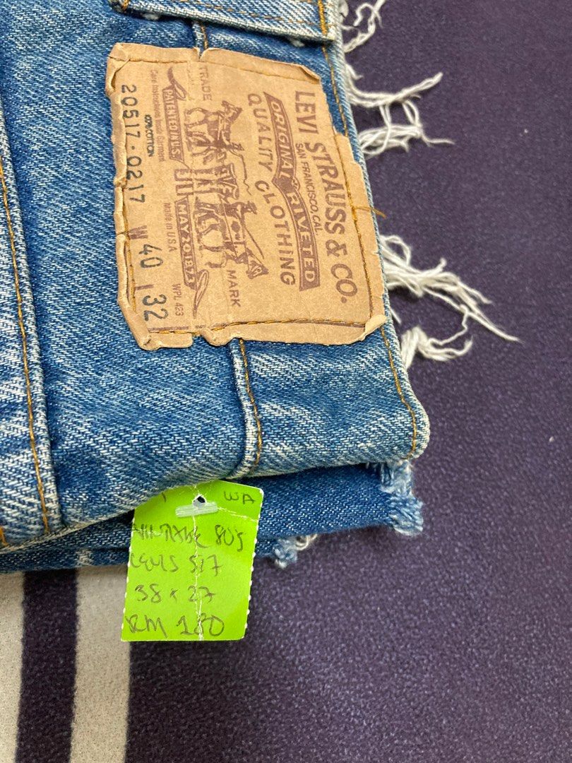 Vintage 80's Levi's 517 jeans - Made in USA, Men's Fashion