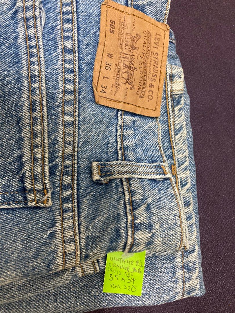 90s levis 505 W34L30 Made in USA - デニム