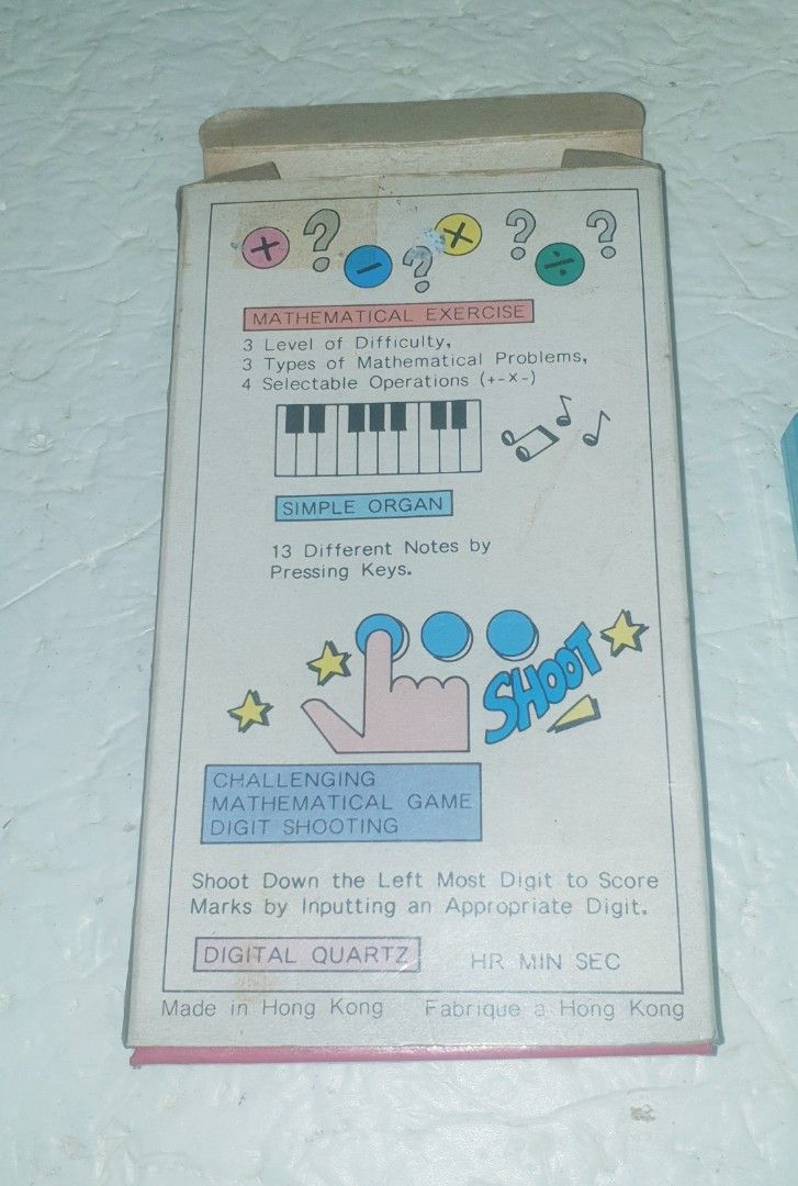 vintage educational calculator made in Hong kong, Video Gaming, Video