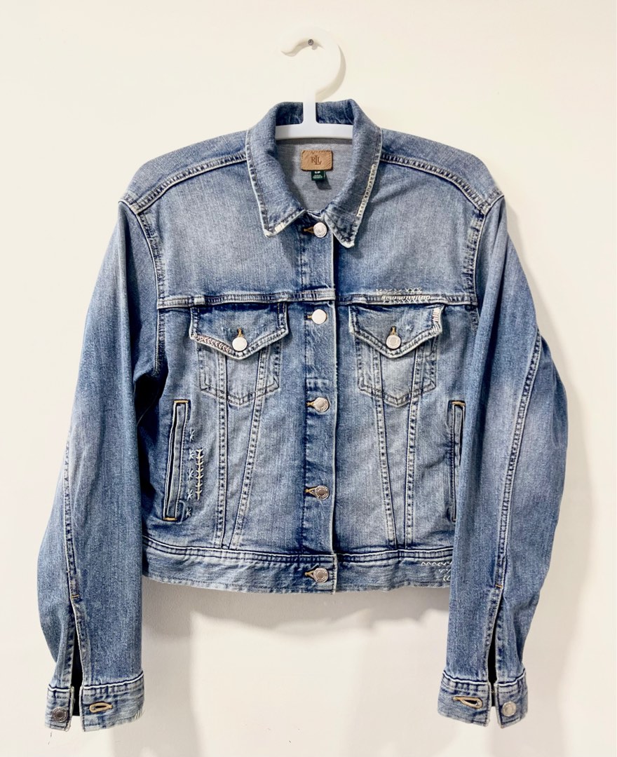 Vintage Ralph Lauren Jeans Jacket Women s Fashion Coats Jackets