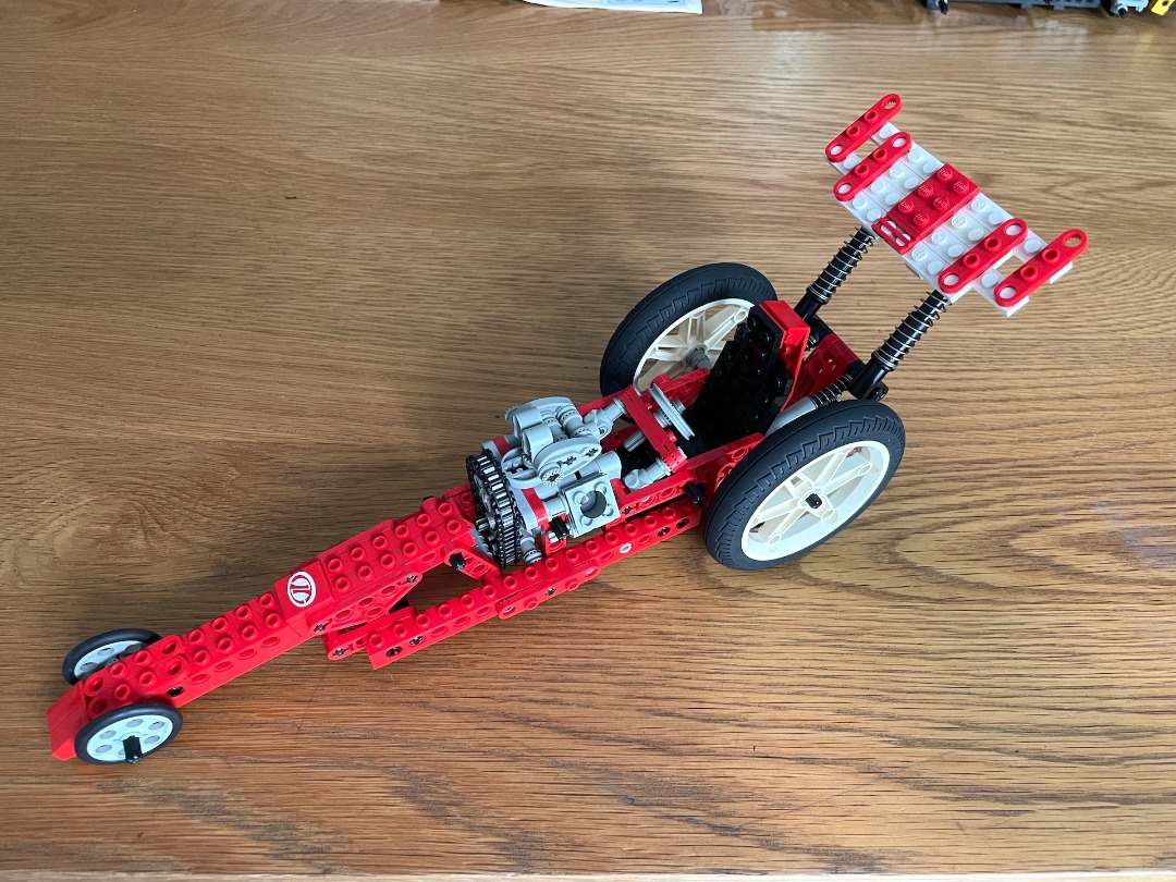 VIntage Technic LEGO set 8422 Circuit Shock RIcer (alternative build