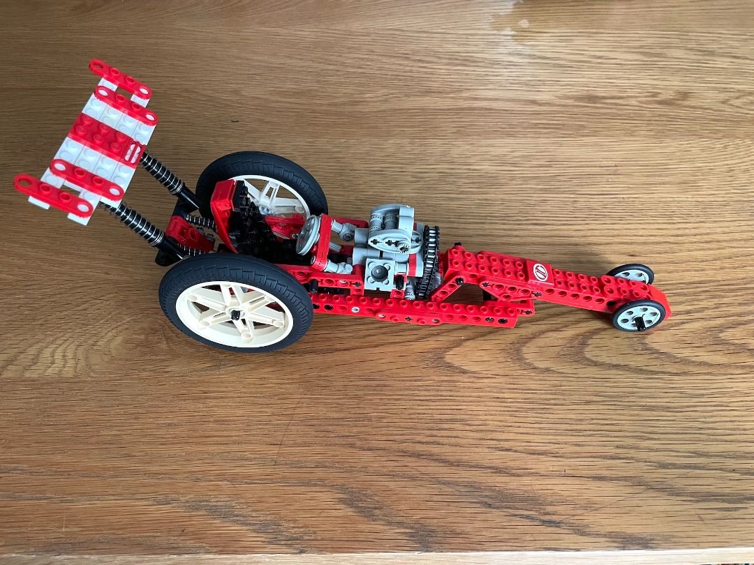 VIntage Technic LEGO set 8422 Circuit Shock RIcer (alternative build