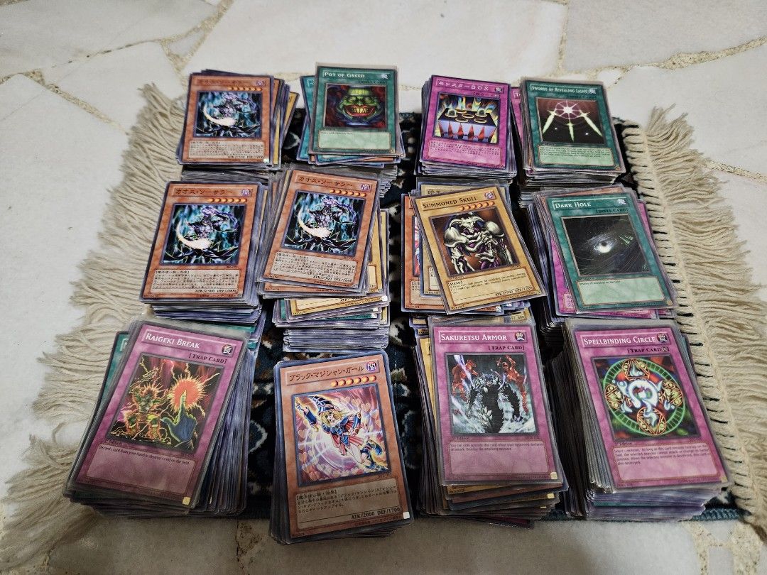 1500 ++ Vintage Yugioh / Yu-Gi-Oh Cards] Rares, Uncommon and common from  2000 to 2005 era., Hobbies & Toys, Toys & Games on Carousell