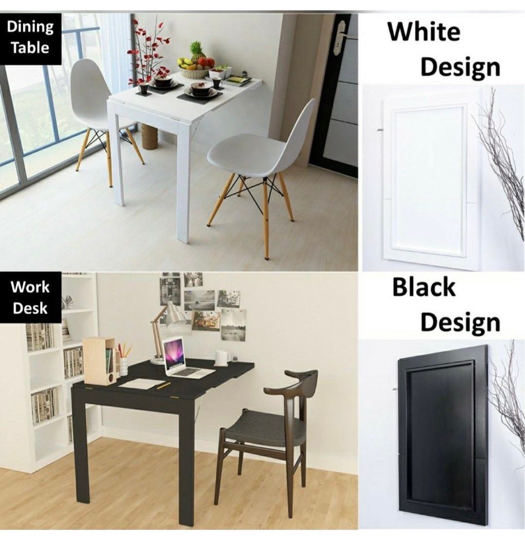 Wall Mount Pic Frame Table, Furniture & Home Living, Furniture, Tables