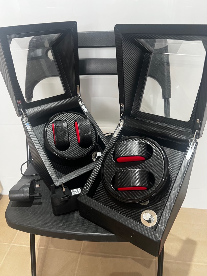 Watch Winder Carbon Fibre Design Used Men s Fashion Watches