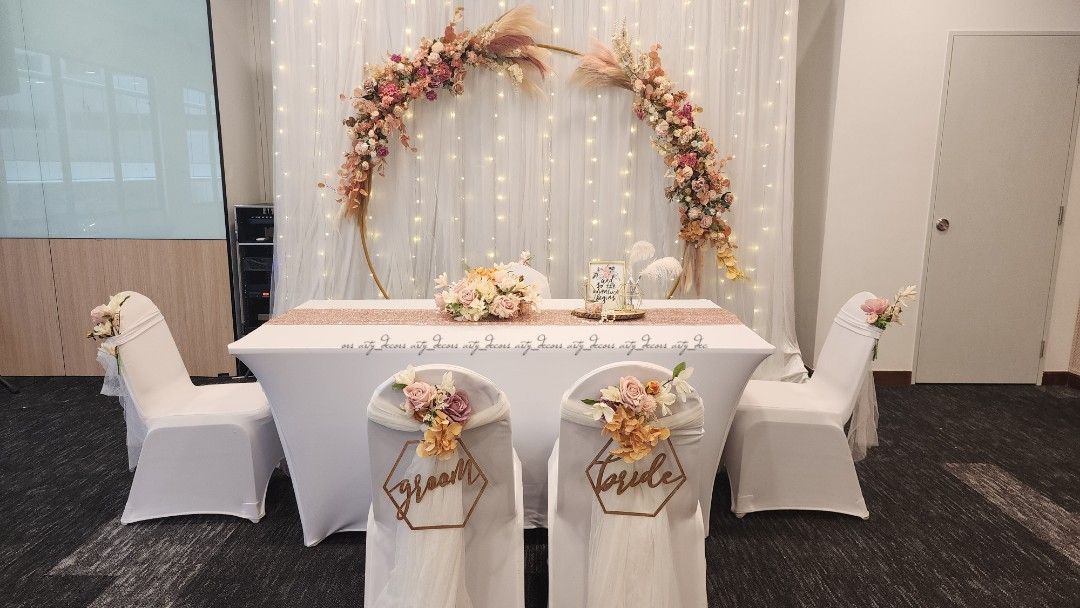 Wedding/Solemnization/Rom setup, Lifestyle Services, Event & Party ...