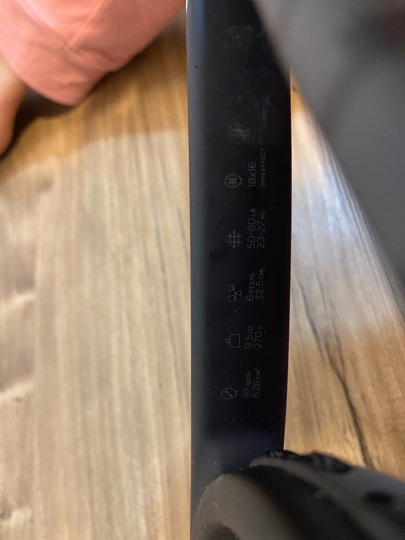 Wilson pro staff second hand tennis racket, Sports Equipment, Sports