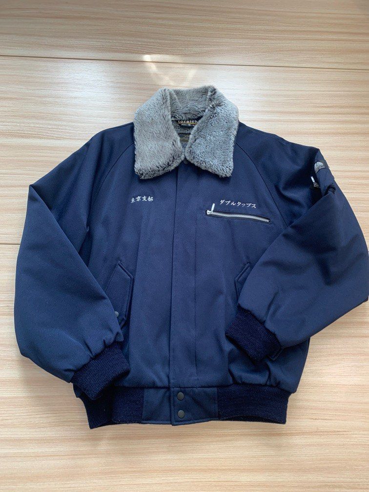 wtaps team jacket 東京支部, 男裝, 外套及戶外衣服- Carousell