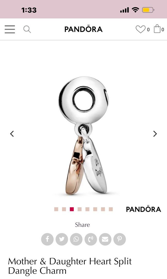 Like mother shop like daughter charm