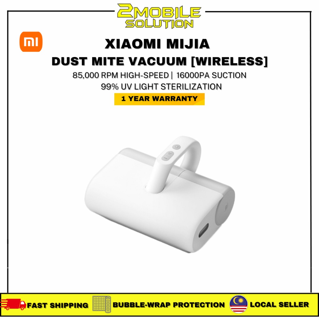 XIAOMI Mijia Wired Wireless Handheld Dust Mite Vacuum Cleaner UV Light