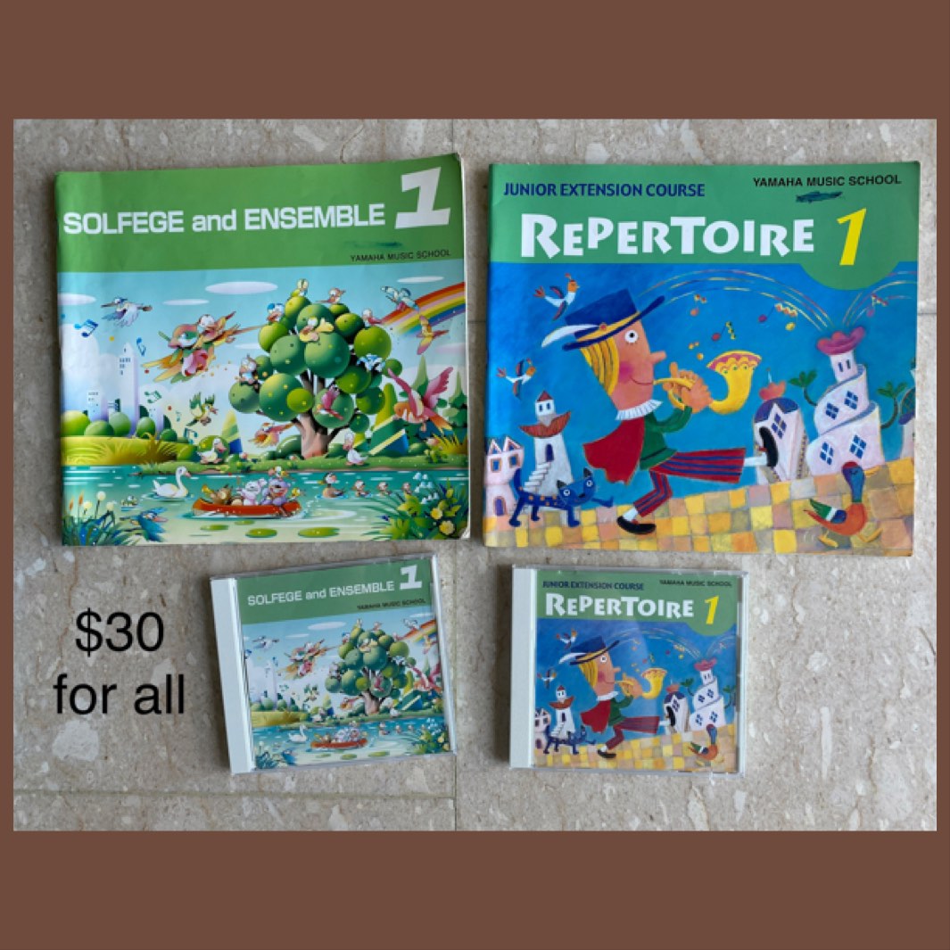 Yamaha Music Course Books, Hobbies & Toys, Music & Media, CDs & DVDs on ...