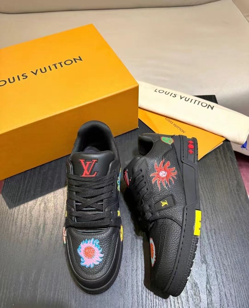 Louis Vuitton - LV Trainer x Yayoi Kusama Lace-up shoes - - Catawiki