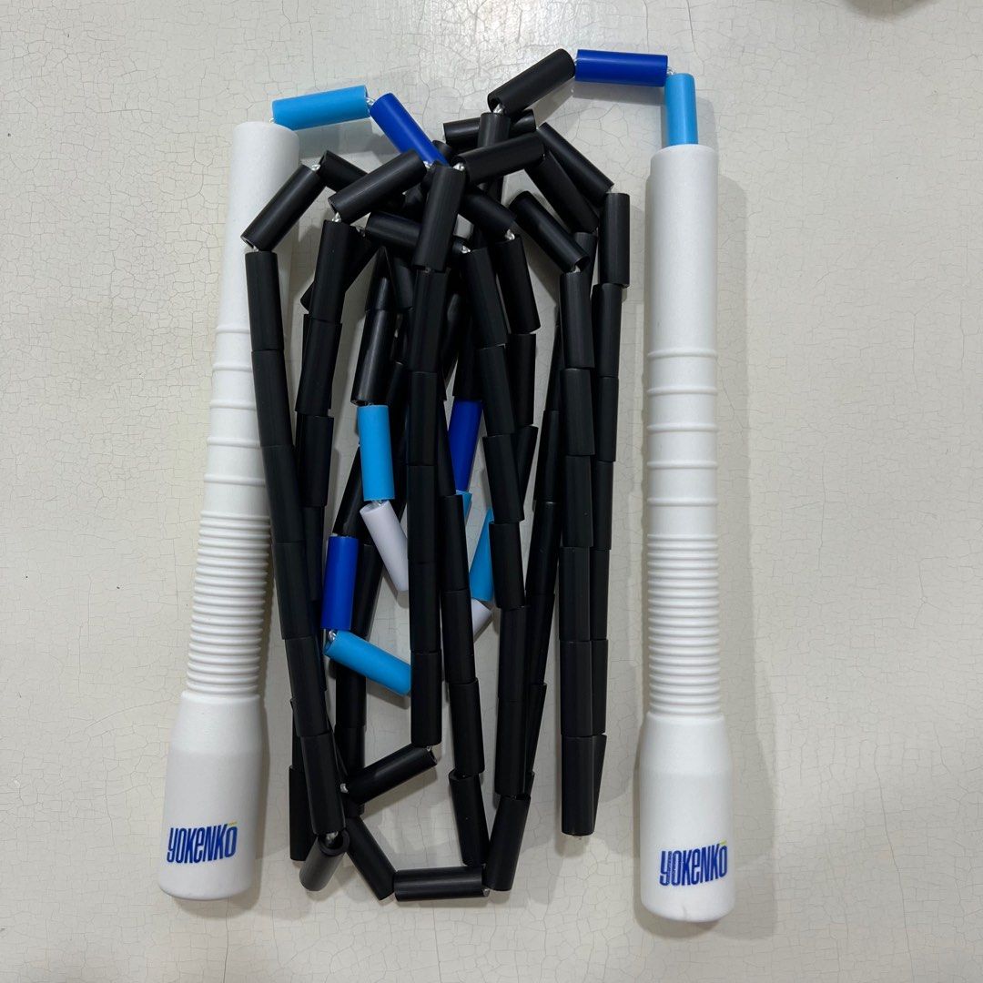 Yokenko 4mm Cord Hard Beaded Freestyle Jump Rope, Sports Equipment, Other  Sports Equipment and Supplies on Carousell