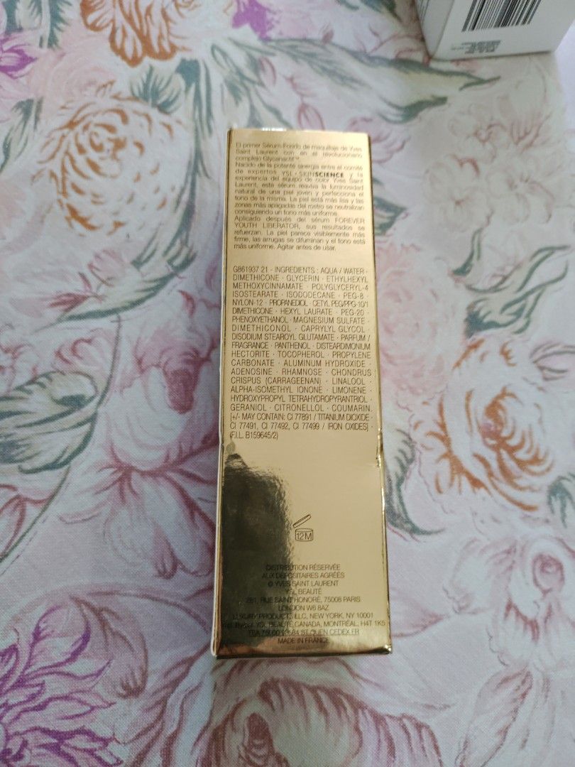 Saint laurent paris best sale forever youth liberator serum