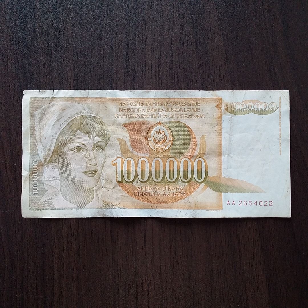1 MILLION DINARA U EURIMA visual data 7